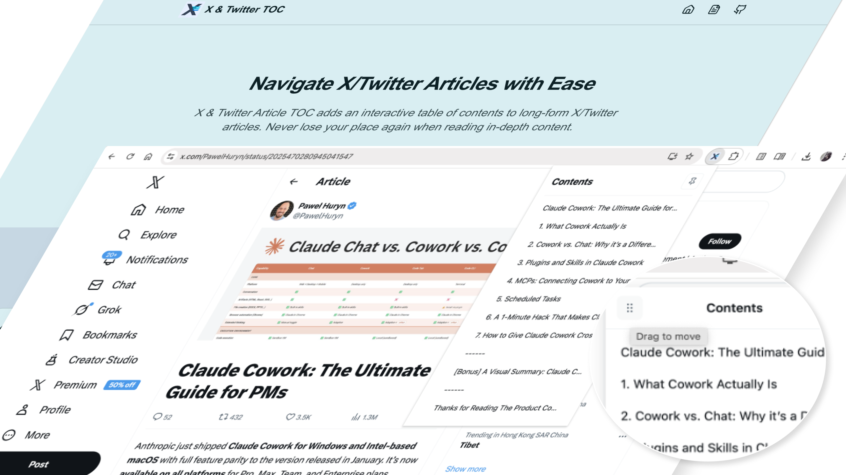 X & Twitter Article TOC